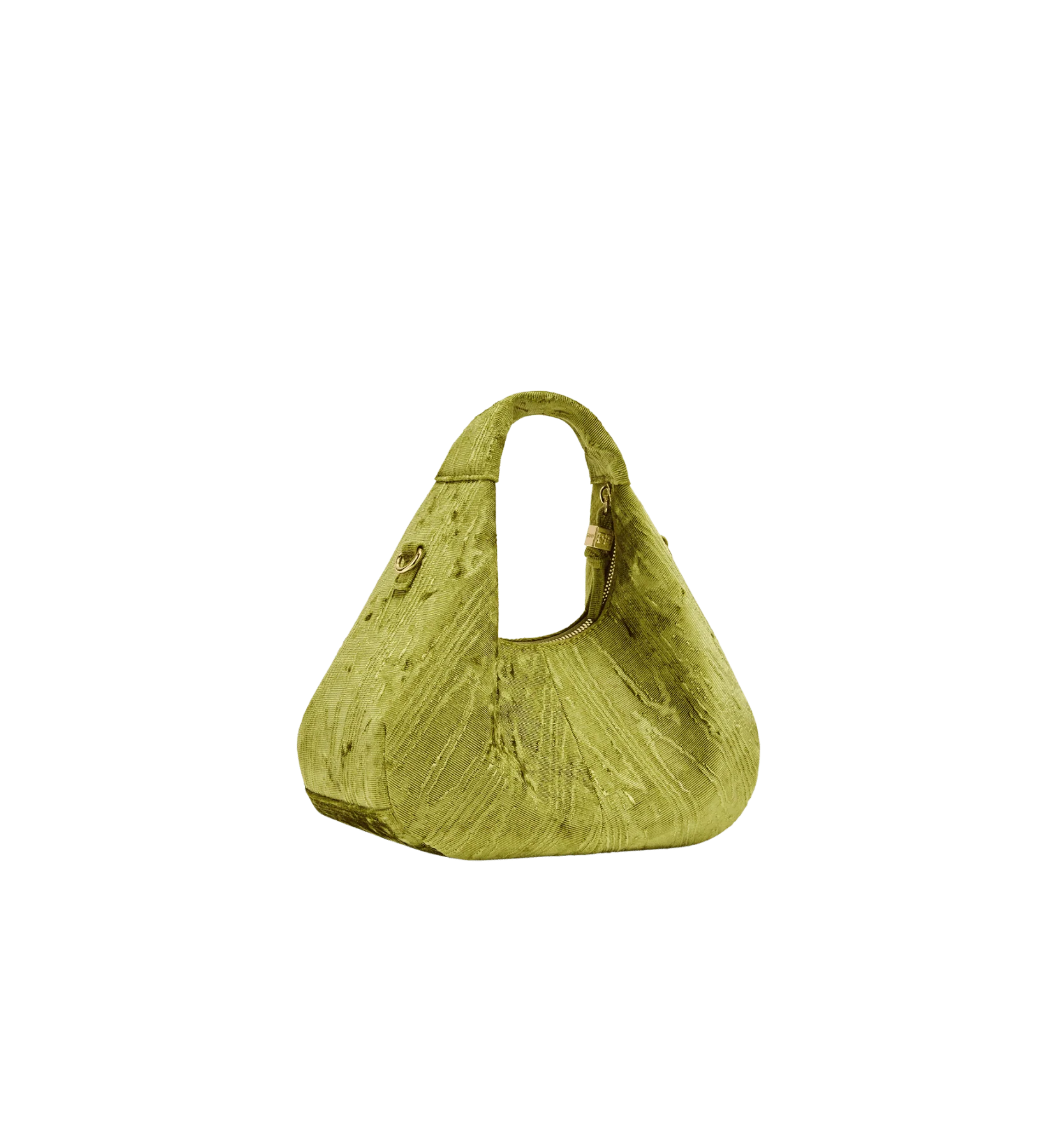 GANNI Hobo Mini Velvet Moire Bag - Image 5