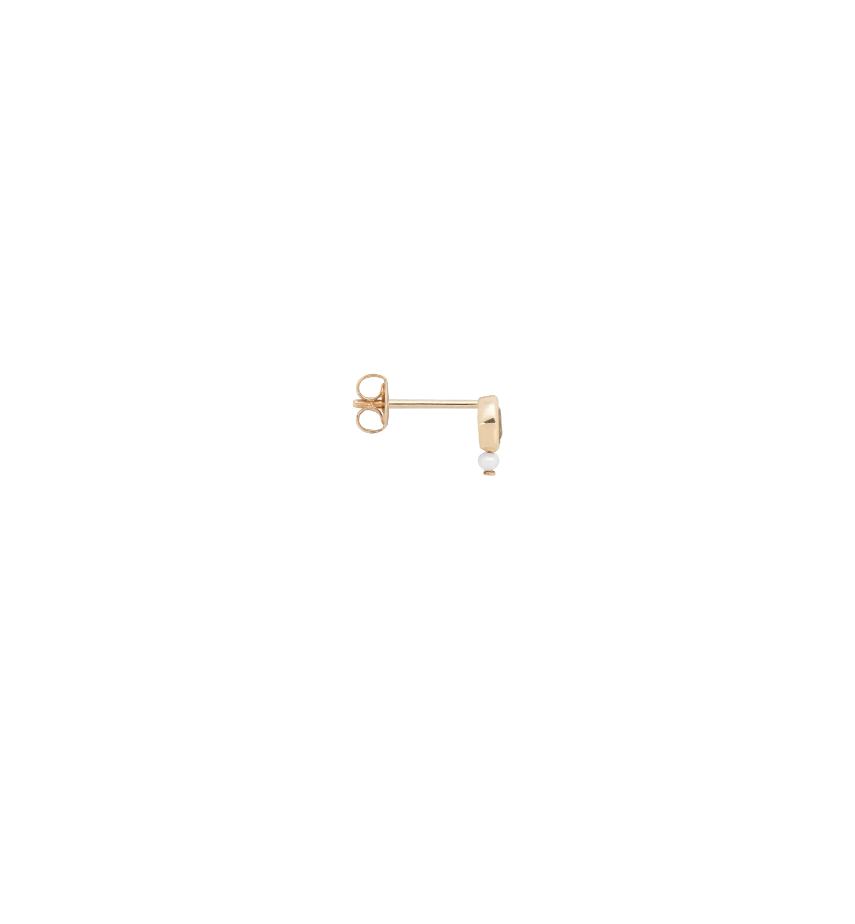 Single Lucky Talisman Stud Earring 14K - Image 4