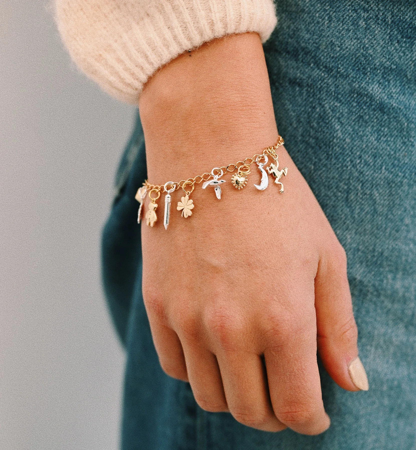 Tiny Gold Fish Charm - Image 7
